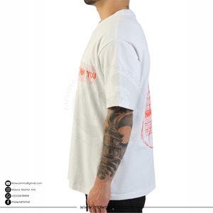 Camiseta Oversize 100% Algodón al por Mayor con Estampado DTG Personalizado, Ecológica, de Secado Rápido, de Alto Gramaje, Unisex, Corte Holgado, Estilo Urbano - Product Image 4