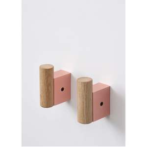 Boutons de tiroir décoratifs en résine et en bois assortis avec des motifs d'organisation - Product Image 2