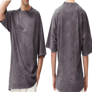 Unisex Cotton T Shirt Oversized Street Style Printed Casual Tee Summer Fashion Breathable Soft Fabric Trendy Daily Wear Loose - Product Image 5