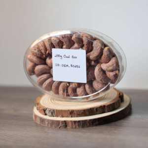 200g Noix de cajou bio du Vietnam, torréfiées et séchées, boîte ovale, idéales pour offrir - Approvisionnement direct usine, vente en gros, prix le plus compétitif - Product Image 2