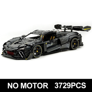 Modèle de voiture de sport technique GULY 10627 MOC 1_8 à collectionner, 296 blocs de construction, briques de montage, jouets pour garçons, cadeaux de Noël - Product Image 6