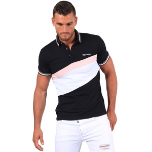 เสื้อโปโลผู้ชายไซส์ใหญ่ ผ้าคอตตอนถักเนื้อแน่น 100% สั่งทำขายส่ง ระบายอากาศได้ดี สวมใส่สบาย สไตล์ไฮสตรีท - Product Image 2