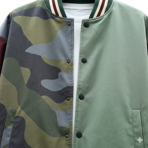 Wholesale <b>Men</b> Sublimated <b>varsity</b> <b>Jackets</b> OEM Custom Logo Long Sleeves Casual <b>Bomber</b> <b>Jacket</b> <b>Men</b> For <b>Men</b> Top Selling <b>Varsity</b> - Product Image 5