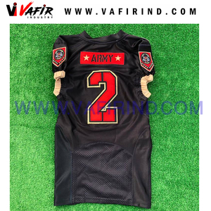 Maillots de football américain personnalisés imprimés par sublimation, respirants, vêtements de sport de haute qualité pour hommes - Product Image 2