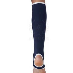 Protège-tibias en coton respirant pour adultes, pour l'entraînement aux arts martiaux, le kickboxing, le karaté, le muay thaï, protection professionnelle - Product Image 3