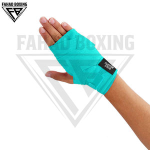 ผ้าพันมือสำหรับชกมวย ระบายอากาศได้ดี ปรับขนาดได้ มีหลายสี ผลิตจากผ้าฝ้ายทนทาน อุปกรณ์เสริมสำหรับการฝึกซ้อมมวย - Product Image 5