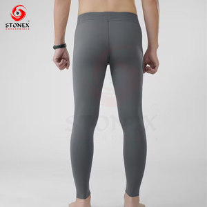 Leggings Personalizados para Hombre, de Secado Rápido, Compresión, Spandex, Poliéster, Transpirables, Antibacterianos, Cintura Elástica de Alta Elasticidad - Product Image 4