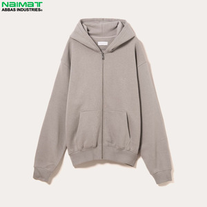 Sweat à capuche zippé intégral à manches doublement rayées bicolores pour homme, vêtement d'extérieur en polaire pour l'entraînement - Product Image 5