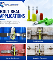 Serrure à boulon en acier haute sécurité anti-rotation YSD-BS1001 pour conteneurs maritimes douaniers