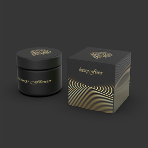Custom 1oz 2oz 3oz Logo Hot Stamping Airtight Smell Proof Child Resistant Screw Lid Cosmetic <b>Glass</b> <b>Jar</b> for Flower Packaging - Product Image 4