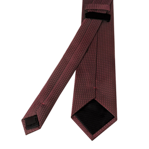 Corbatas de Seda al por Mayor de Alta Calidad con Múltiples Diseños, Corbata Tejida Sólida para Hombre, Corbata de Poliéster Brillante con Rayas Coloridas Personalizadas - Product Image 3