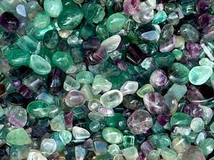 Cristaux d'agate de fluorite naturelle en gros, pierres multiformes pour la guérison, pierre de fluorite, pierre de fluorite polie de Aameena Agate - Product Image 5