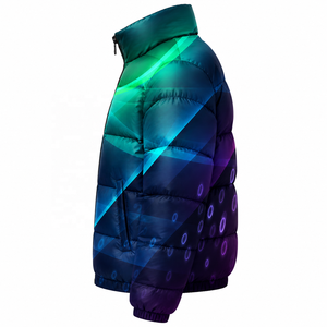 Chaqueta de Invierno Personalizada Cosh International, Chaqueta Acolchada de Alta Calidad para Hombre, Cuello Alto, Logotipo Frontal, Impermeable y Resistente al Viento - Product Image 2