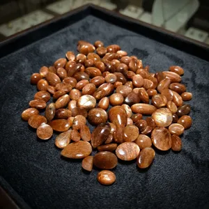 BAITHU Pierres Précieuses et Minéraux Premium, Quartz Naturel Facetté Poli Brillant Couleur Orange Pure, Bijoux Uniques Personnalisés - Product Image 2