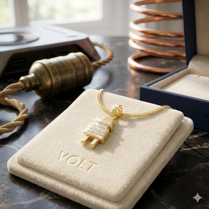 Pendentif de mode Hip Hop unique pour homme en or massif 10 carats, breloques personnalisées Bling Plug, colliers de joaillerie fine, pendentif en diamant naturel, cadeau - Product Image 1