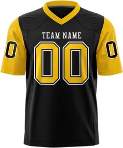 Camiseta de Fútbol Americano Juvenil, Malla de Poliéster, Impresión Completa, Nombre y Número del Jugador Personalizados, Fabricación OEM, Ropa de Secado Rápido - Product Image 4