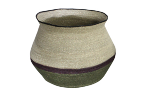 Rustic <b>Plant</b> Fiber Storage <b>Baskets</b> Set Bowl Shape Eco-Friendly Home Decoration Neatening Big Organization <b>Basket</b> - Product Image 4