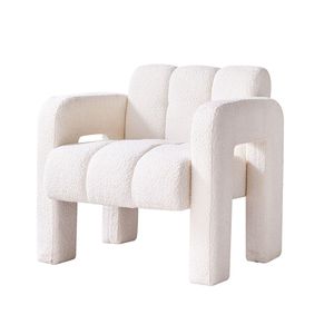 31.10\" Wide Boucle <b>Upholstered</b> Accent <b>Chair</b> for Living Room - Product Image 2