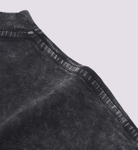 Acid Wash Vintage Women's Plus Size Heavyweight Oversized Casual Cotton T-<b>Shirt</b> Embroidery Custom Logo Street Custom Available - Product Image 3