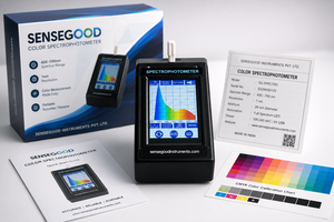 Spectrophotomètre couleur portable 400-700nm, spectromètre de réflectance spectrale du spectre visible, résolution 1nm, portable pour peinture et revêtement - Product Image 3
