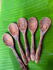 Handicrafts Handmade Wooden Spoon <b>Mirror</b> Eco-Friendly Durable Premium Natural Wood Kitchen Utensils for Cooking Serving Dining - Product Image 3