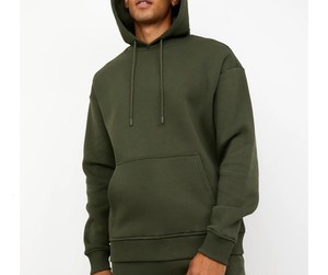 Sudadera con Capucha Extra Grande, Personalizada, 100% Algodón, Ecológica, de Secado Rápido y Transpirable, para Marcas de Ropa, Impresión en Serigrafía, Prenda al por Mayor - Product Image 3
