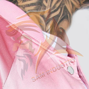 Chaqueta de Satén para Hombre, Elegante y Cómoda, de Alta Calidad, Informal, Transpirable, Servicio OEM - Product Image 6