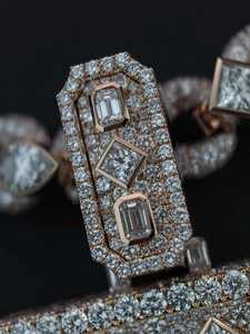 Custom Fully Iced Hip Hop <b>Initial</b> Charm <b>Pendant</b> | 925 Sterling <b>Silver</b> | VVS Moissanite | OEM Jewelry Manufacturer - Product Image 2