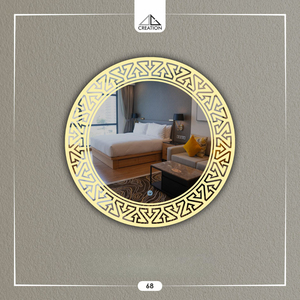 Sublimez votre salle de bain ou votre espace de dressing avec ce miroir LED à éclairage latéral moderne, conçu pour allier un style sophistiqué et minimaliste. - Product Image 6