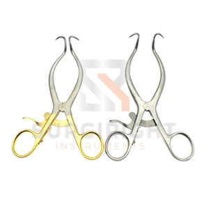 Retractor Pediátrico Gelpi de 3.5 Pulgadas con 2 Puntas Afiladas, Autoajustable, de Acero Inoxidable, Instrumento Quirúrgico Veterinario OEM por Blush - Product Image 1