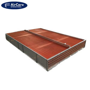 Bobina de evaporador de alto rendimiento fabricada con aletas acanaladas o con persianas para aplicaciones de Refrigeración Industrial - Product Image 1