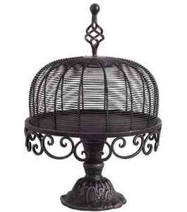 Support à gâteau rotatif en métal, présentoir à dessert à étages, support à cupcakes, plateau de service élégant pour mariage, anniversaire, fête, pour la maison et la boulangerie - Product Image 2