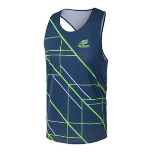 Summer Sports <b>Men</b> Gym <b>Singlet</b> Breathable Quick Dry Lightweight Sleeveless Polyester/Cotton Crew Neck Top Outdoor Running - Product Image 1