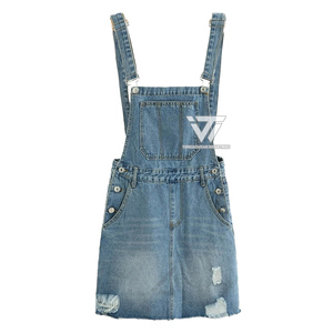 ชุดเดรสยีนส์เซ็กซี่สำหรับผู้หญิง,ชุดเดรสสตรีท Dangri กำหนดได้เอง - Product Image 1