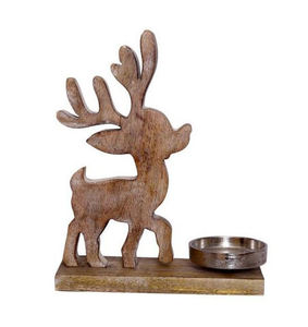 Latest Style Christmas Tree Shape <b>Tealight</b> Holder With Brass Bowls For Indoor Home Decoration <b>Tealight</b> Holder - Product Image 6