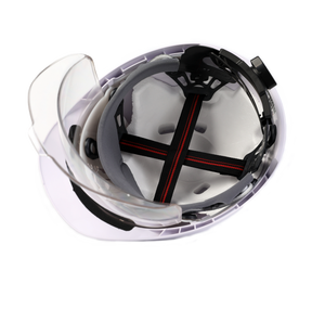 Casco de Seguridad Coreano de 4 Puntos con Protector Facial, Correa en Y para la Barbilla, Casco de Seguridad ABS - Product Image 1