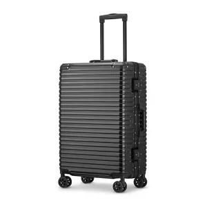 Telaio in alluminio ABS/PC Hard shell bagaglio 20 "24" 28 "valigia bagaglio durevole di alta qualità bagaglio a mano Trolley