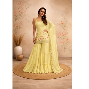 Traje Palazzo Tradicional Bordado, Perfecto para Festivales, Fiestas y Eventos. Compre Directamente del Proveedor - Product Image 1