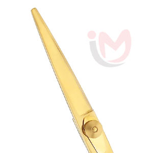 Tijeras de Peluquería Profesionales de Acero Inoxidable Premium, Rectas y Afiladas, de 6.5 Pulgadas, Color Dorado, para Corte de Cabello - Product Image 2
