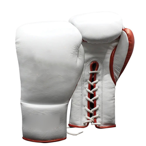 Gants de boxe professionnels en cuir PU de qualité supérieure pour l'entraînement, le sparring, le kickboxing, le Muay Thai – Fabrication OEM/ODM, marque privée - Product Image 3