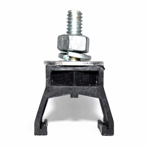 Abrazadera de barra colectora 250A para grúa EOT, unipolar, trifásica, de aluminio, sistema de soporte blindado de alta resistencia, montaje en techo CMK - Product Image 1