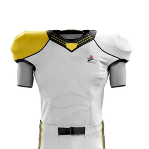 Diseña tu propio uniforme de fútbol americano con doble protección, uniforme de fútbol americano sublimado. - Product Image 3