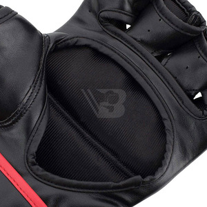 Gants de combat en cuir véritable personnalisables en gros pour MMA et Muay Thai, équipement d'entraînement et de sparring pour les arts martiaux et la boxe - Product Image 6