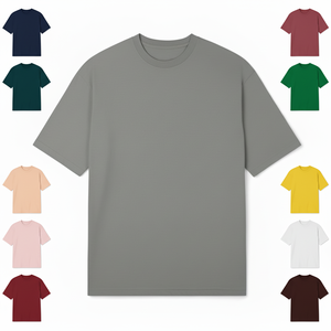 Camisetas de Algodón 100% para Hombre, Tallas Grandes, con Logotipo Personalizado, Camisetas Lisas Estampadas, Camisetas con Impresión de Logotipo Personalizado, Camisetas en Blanco - Product Image 3