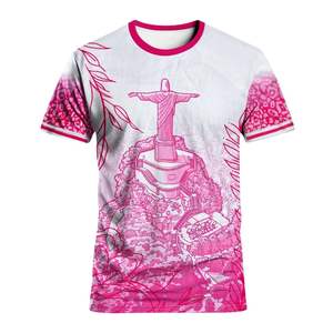 Maillot de football unisexe à manches courtes, design sublimé personnalisé OEM, 100% polyester, antibactérien, séchage rapide, respirant, pour équipe - Product Image 1