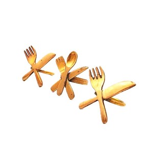 Anillos de Servilleta de Latón Dorado de la Mejor Calidad para Eventos, Hoteles, Bodas, Porta Servilletas Metálicos Modernos para el Hogar, Accesorios de Comedor - Product Image 5