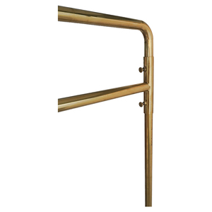 Présentoir de Luxe Pliable et Portable Chromé pour Vêtements – Portant Autoportant Robuste en Métal pour Présentation Commerciale Moderne - Product Image 6