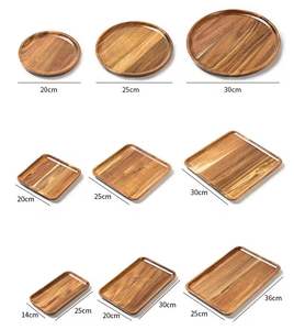 Bandeja grande de madera de acacia para el desayuno con soporte plegable para sofá y cama, ideal para servir cómodamente en la cama. - Product Image 1