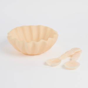 Ensemble Cuillère et Fourchette à Salade Modernes en Résine Premium, Finition Miroir, Écologique, Durable, Non Toxique, Long Manche, Léger, Idéal pour les Restaurants - Product Image 1