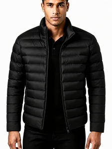 Veste matelassée à capuche pour homme, chaude, d'hiver, rembourrée, décontractée, pour l'extérieur - Product Image 1